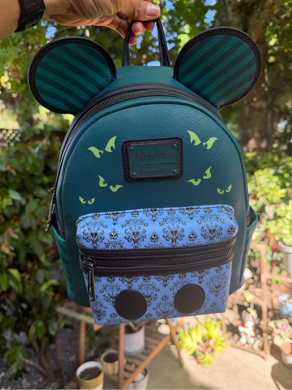 Loungefly Limited Edition Haunted Mansion Mini Backpack - Picture 1 of 7